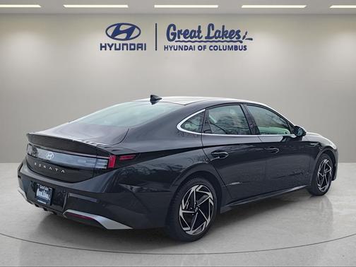 Black 2026 Hyundai SONATA SEL Sport