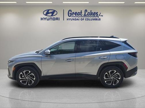 Shimmering Silver 2026 Hyundai TUCSON Hybrid Limited