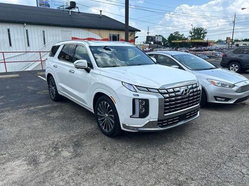 Hyper White 2023 Hyundai PALISADE Calligraphy