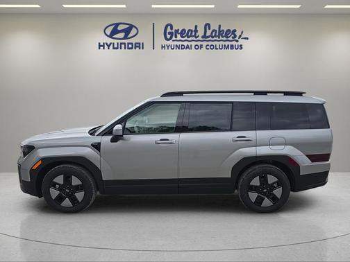 Shimmering Silver 2026 Hyundai SANTA FE HEV SEL