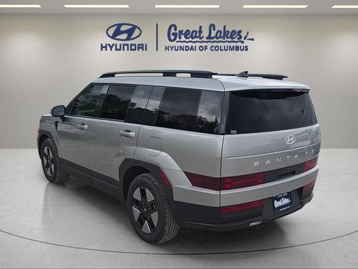 Shimmering Silver 2026 Hyundai SANTA FE HEV SEL
