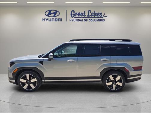Shimmering Silver 2026 Hyundai SANTA FE HEV Limited