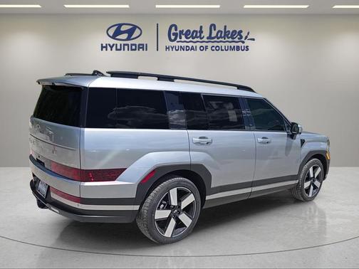 Shimmering Silver 2026 Hyundai SANTA FE HEV Limited