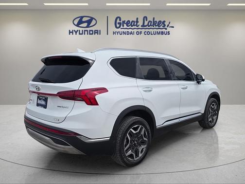 Serenity White Pearl 2023 Hyundai SANTA FE HEV Limited