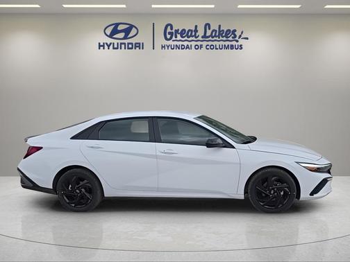 White 2026 Hyundai ELANTRA SEL Sport
