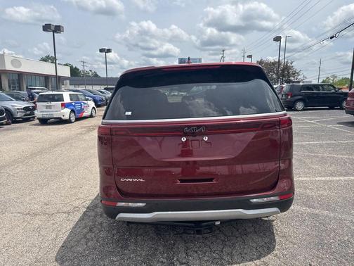 Flare Red 2023 Kia Carnival LX Seat Package