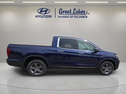 Obsidian Blue Pearl 2022 Honda Ridgeline RTL-E