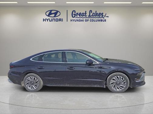 Carbon Blue 2026 Hyundai SONATA Hybrid SEL