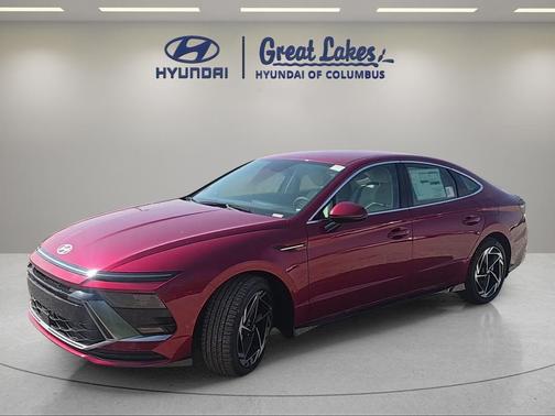 Red 2026 Hyundai SONATA SEL Sport