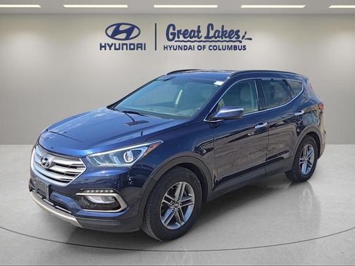 Nightfall Blue 2017 Hyundai Santa Fe Sport 2.4L