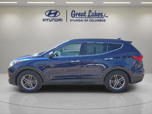 Nightfall Blue 2017 Hyundai Santa Fe Sport 2.4L