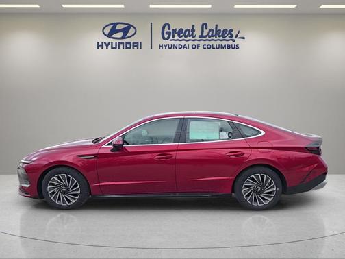 Red 2026 Hyundai SONATA Hybrid SEL