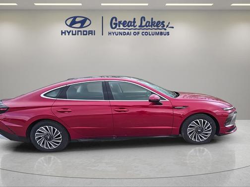 Red 2026 Hyundai SONATA Hybrid SEL