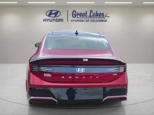 Red 2026 Hyundai SONATA Hybrid SEL