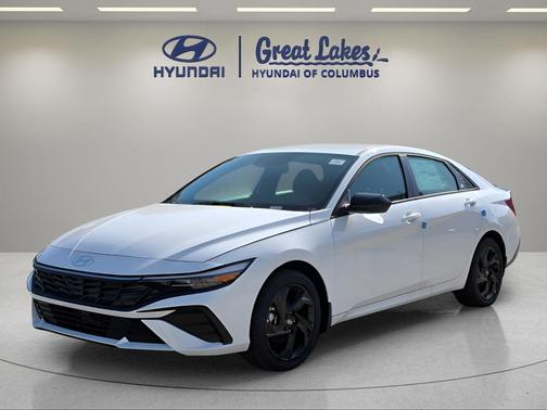 Serenity White Pearl 2026 Hyundai ELANTRA HEV SEL