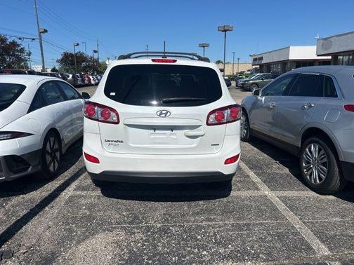 Glacier White 2012 Hyundai SANTA FE GLS