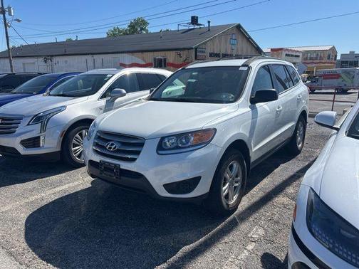 Glacier White 2012 Hyundai SANTA FE GLS
