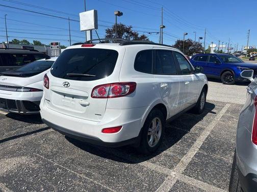 Glacier White 2012 Hyundai SANTA FE GLS