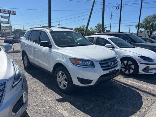 Glacier White 2012 Hyundai SANTA FE GLS