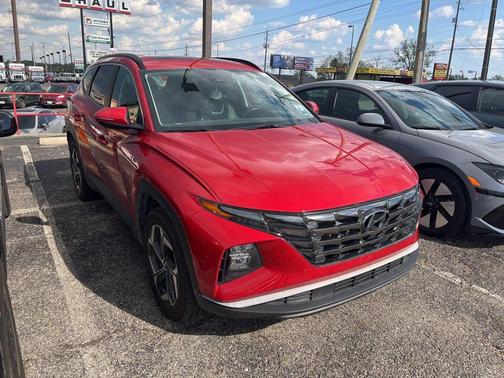 Calypso Red 2022 Hyundai TUCSON SEL
