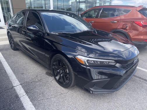 Crystal Black Pearl 2022 Honda Civic Sport