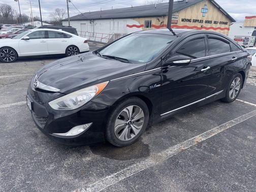 Eclipse Black 2015 Hyundai SONATA Hybrid Limited