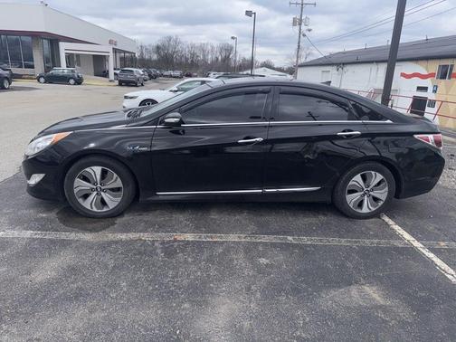 Eclipse Black 2015 Hyundai SONATA Hybrid Limited