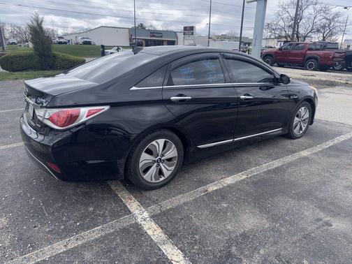 Eclipse Black 2015 Hyundai SONATA Hybrid Limited