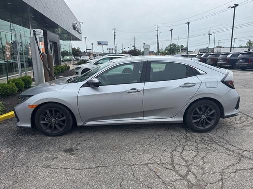 Lunar Silver Metallic 2021 Honda Civic EX