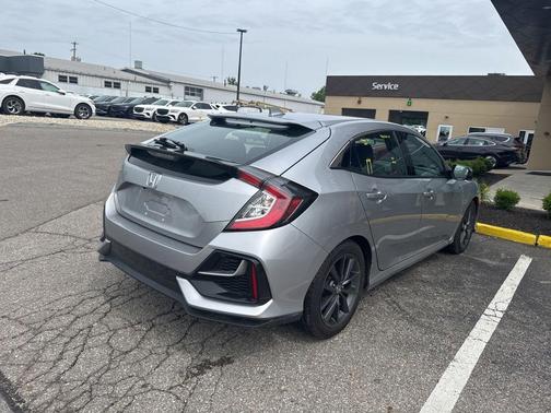 Lunar Silver Metallic 2021 Honda Civic EX