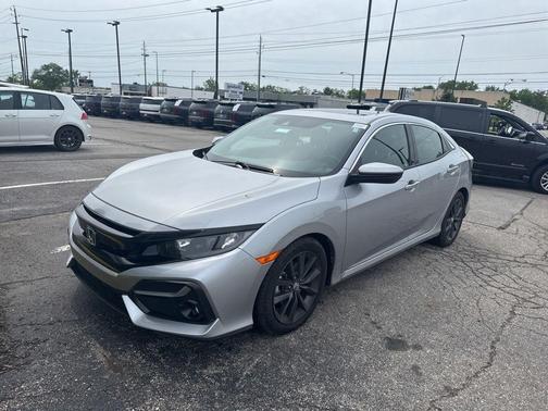 Lunar Silver Metallic 2021 Honda Civic EX