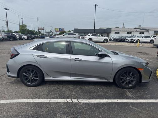 Lunar Silver Metallic 2021 Honda Civic EX