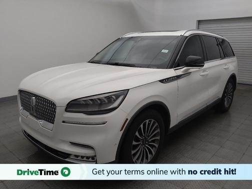 Pristine White Metallic Tri-Coat 2020 Lincoln Aviator Reserve