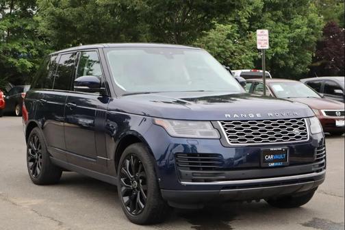 Blue 2019 Land Rover Range Rover 3.0L V6 Supercharged HSE