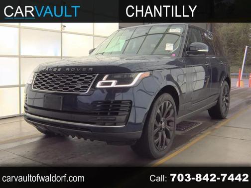 Blue 2019 Land Rover Range Rover 3.0L V6 Supercharged HSE
