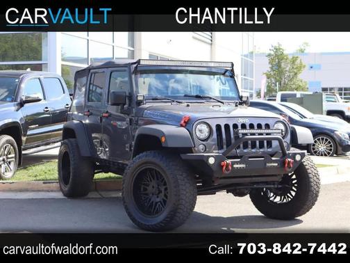 Granite Crystal Metallic Clearcoat 2018 Jeep Wrangler JK Unlimited Sport