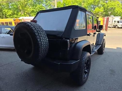 Black Clearcoat 2012 Jeep Wrangler Unlimited Sport