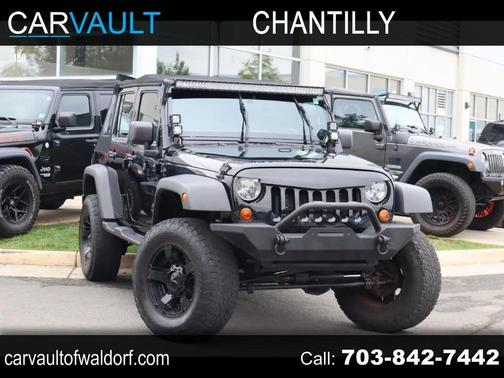 Black Clearcoat 2012 Jeep Wrangler Unlimited Sport
