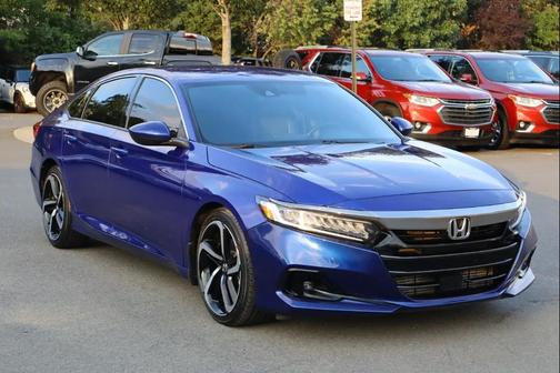 Still Night Pearl 2022 Honda Accord Sport 1.5T