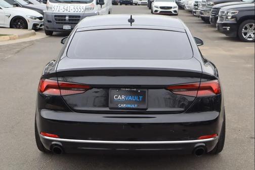Black 2019 Audi A5 45 Premium