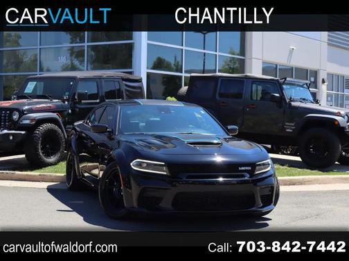 Pitch Black Clearcoat 2023 Dodge Charger Scat Pack