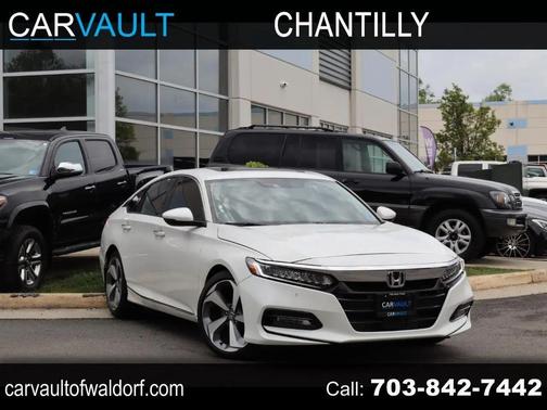 Platinum White Pearl 2020 Honda Accord Touring 2.0T