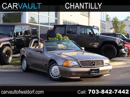 GOLD 1991 Mercedes-Benz SL-Class SL coupe