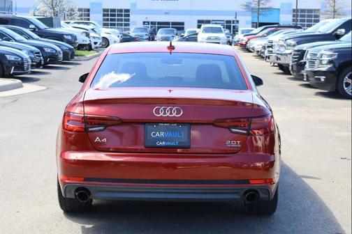 Matador Red Metallic 2018 Audi A4 2.0T Premium