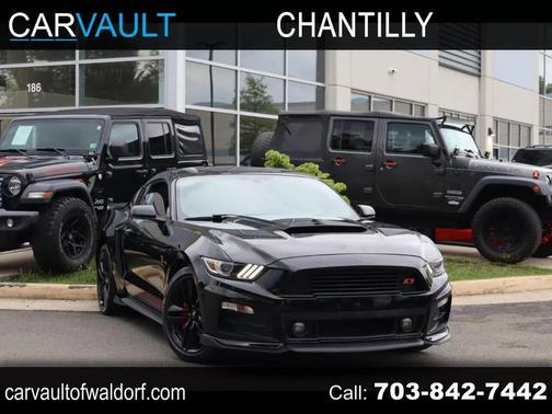 Black 2015 Ford Mustang V6