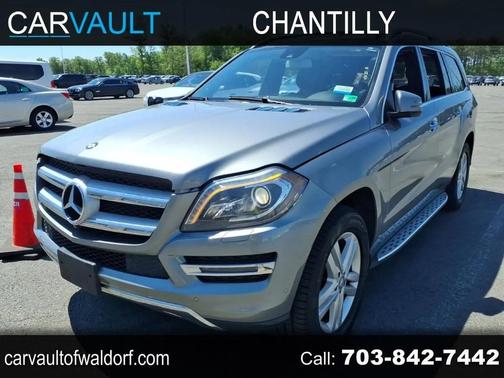 Silver 2015 Mercedes-Benz GL-Class 4MATIC
