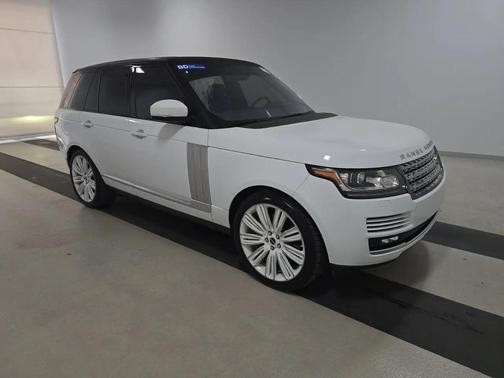 White 2016 Land Rover Range Rover 5.0L Supercharged