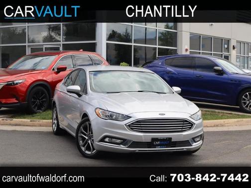 Ingot Silver 2017 Ford Fusion Hybrid SE