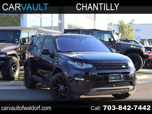 Black 2018 Land Rover Discovery Sport HSE