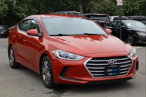 Scarlet Red 2017 Hyundai ELANTRA SE Value Edition